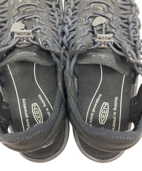 KEEN（キーン）KEEN (キーン) サンダル ブラック サイズ:25.cmの古着・服飾アイテム