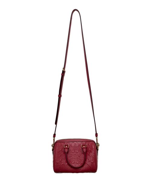COACH（コーチ）COACH (コーチ) ミニ ローアン クロスボディ・シグネチャー レザーの古着・服飾アイテム
