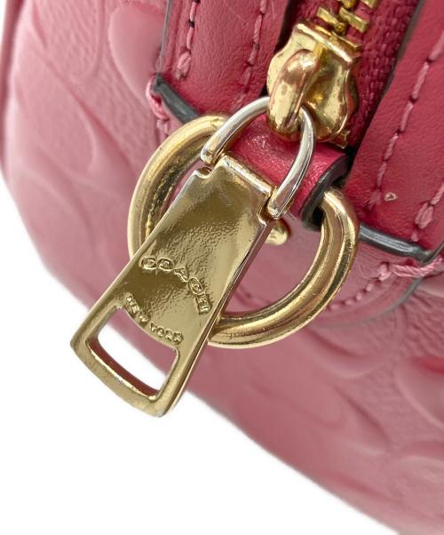 COACH（コーチ）COACH (コーチ) ミニ ローアン クロスボディ・シグネチャー レザーの古着・服飾アイテム