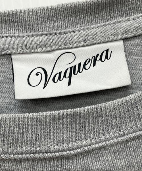 VAQUERA（ヴァケラ）Vaquera (ヴァケラ) プリントスウェット グレー サイズ:Sの古着・服飾アイテム