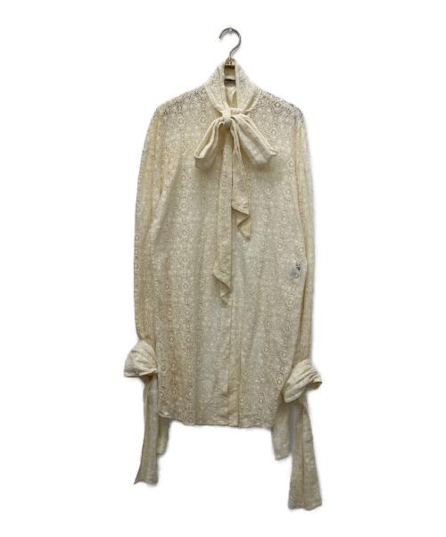 ROKH（ロク）rokh (ロク) レースシャツ アイボリー サイズ:38の古着・服飾アイテム