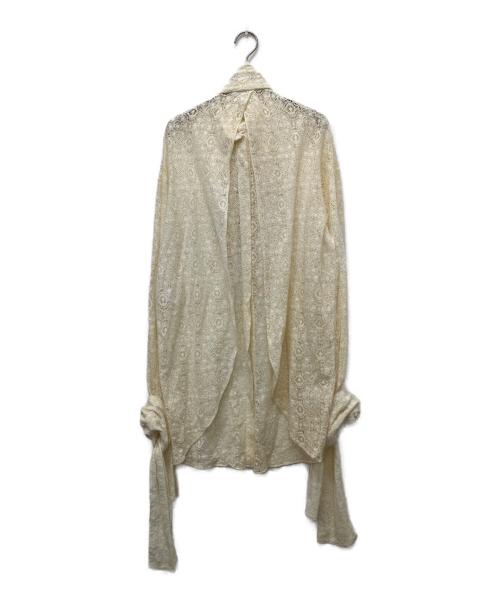 ROKH（ロク）rokh (ロク) レースシャツ アイボリー サイズ:38の古着・服飾アイテム