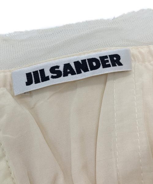 JIL SANDER（ジルサンダー）JIL SANDER (ジルサンダー) ベアトップワンピース アイボリー サイズ:38の古着・服飾アイテム