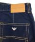 中古・古着 EMPORIO ARMANI (エンポリオアルマーニ) J14 Regular Fit ストライプデニムパンツ インディゴ サイズ:28：20000円