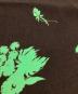 中古・古着 GARNI (ガルニ) フラワープリントレーヨンパンツ ブラウン サイズ:XS：4000円
