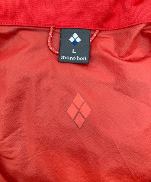 mont-bell（モンベル）mont-bell (モンベル) U.L.ストレッチウインド パーカ レッド サイズ:Lの古着・服飾アイテム