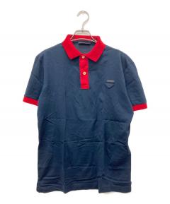 中古・古着通販】PRADA (プラダ) ラバーロゴポロシャツ SJJ887 半袖