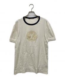 LOUIS VUITTON（ルイ ヴィトン）の古着「サークルロゴリンガーTシャツ」｜ベージュ