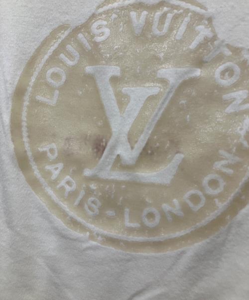 LOUIS VUITTON（ルイ ヴィトン）LOUIS VUITTON (ルイ ヴィトン) サークルロゴリンガーTシャツ ベージュ サイズ:Sの古着・服飾アイテム