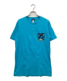 DIESEL（ディーゼル）の古着「Tシャツ」｜スカイブルー