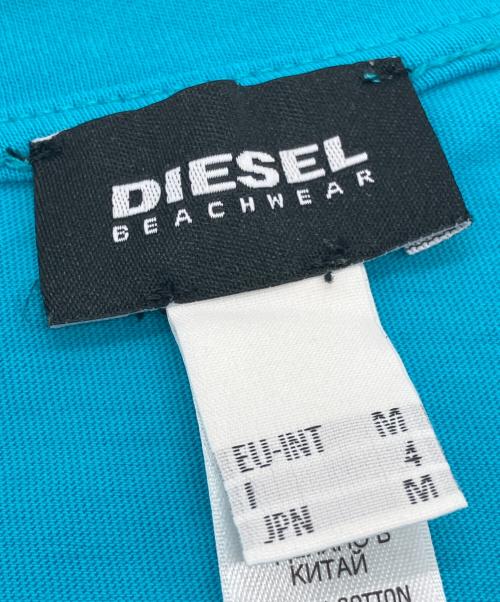 DIESEL（ディーゼル）DIESEL (ディーゼル) Tシャツ スカイブルー サイズ:Mの古着・服飾アイテム