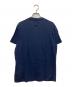 PRADA (プラダ) バックトライアングルロゴVネックTシャツ ネイビー サイズ:L：5000円