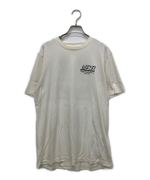 DIESEL（ディーゼル）DIESEL (ディーゼル) Tシャツ ベージュ サイズ:Lの古着・服飾アイテム