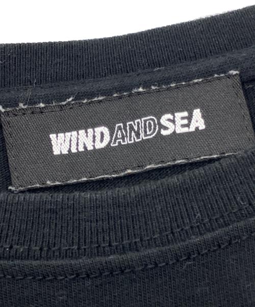 WIND AND SEA（ウィンダンシー）WIND AND SEA (ウィンダンシー) Tシャツ ブラック サイズ:Lの古着・服飾アイテム