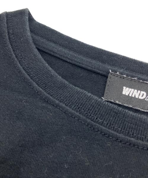 WIND AND SEA（ウィンダンシー）WIND AND SEA (ウィンダンシー) Tシャツ ブラック サイズ:Lの古着・服飾アイテム
