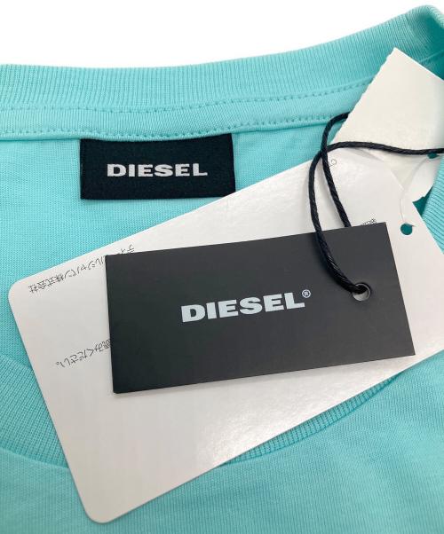 DIESEL（ディーゼル）DIESEL (ディーゼル) T-DIEGOS-Ｋ39t-SHIRT スカイブルー サイズ:Lの古着・服飾アイテム