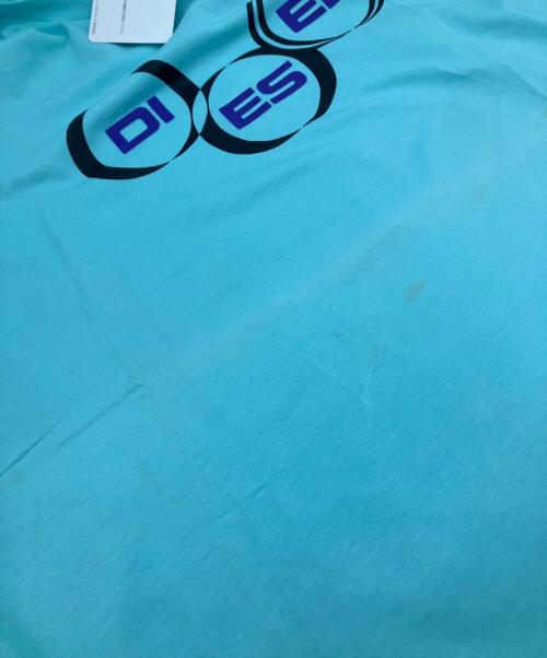 DIESEL（ディーゼル）DIESEL (ディーゼル) T-DIEGOS-Ｋ39t-SHIRT スカイブルー サイズ:Lの古着・服飾アイテム