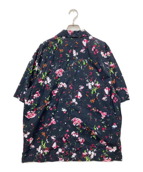 DIESEL（ディーゼル）DIESEL (ディーゼル) オープンカラーシャツ ブラック サイズ:Lの古着・服飾アイテム