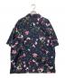 DIESEL (ディーゼル) オープンカラーシャツ ブラック サイズ:L：4000円