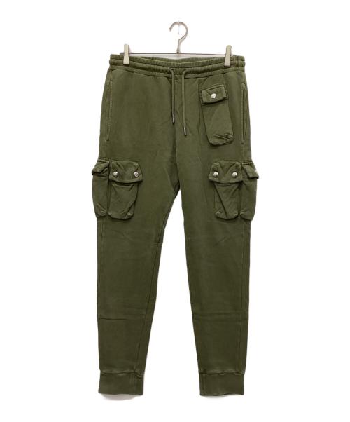 DIESEL（ディーゼル）DIESEL (ディーゼル) カーゴスウェットパンツ オリーブ サイズ:Mの古着・服飾アイテム