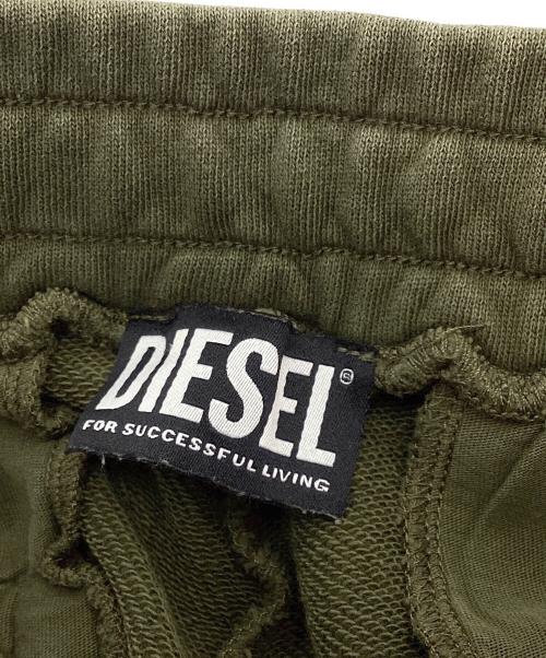 DIESEL（ディーゼル）DIESEL (ディーゼル) カーゴスウェットパンツ オリーブ サイズ:Mの古着・服飾アイテム