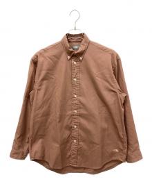 THE NORTH FACE（ザ ノース フェイス）の古着「L/Sハーフドームシャツ」｜ブラウン