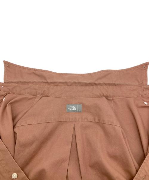 THE NORTH FACE（ザ ノース フェイス）THE NORTH FACE (ザ ノース フェイス) L/Sハーフドームシャツ ブラウン サイズ:Sの古着・服飾アイテム