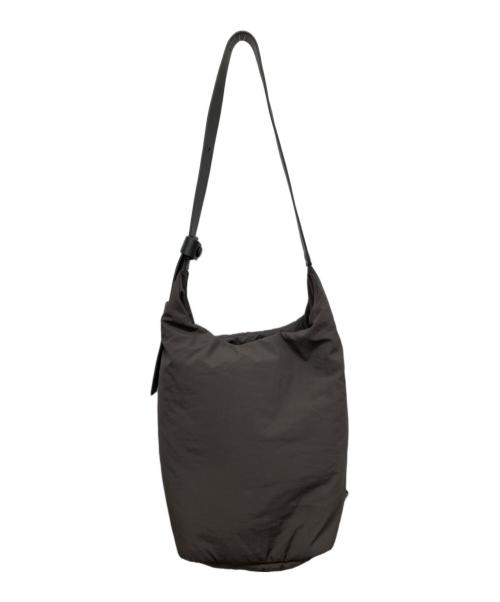 STORY.（ストーリー）STORY. (ストーリー) ナイロンパフレザー切替トートバッグ グレーの古着・服飾アイテム
