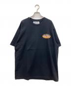 CHALLENGERチャレンジャー）の古着「ファイヤーロゴtシャツ」｜ブラック