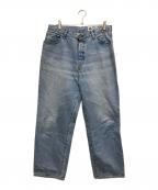 CHALLENGERチャレンジャー）の古着「DENIM PANTS -WASHED-」｜インディゴ