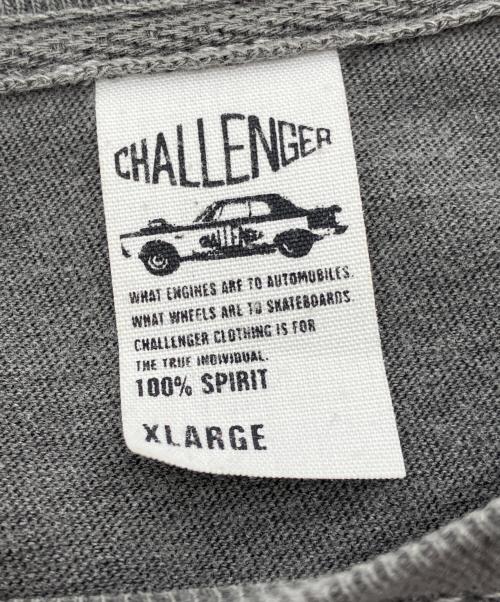 CHALLENGER（チャレンジャー）CHALLENGER (チャレンジャー) L/S FIREBALL TEE ブラック サイズ:XLの古着・服飾アイテム