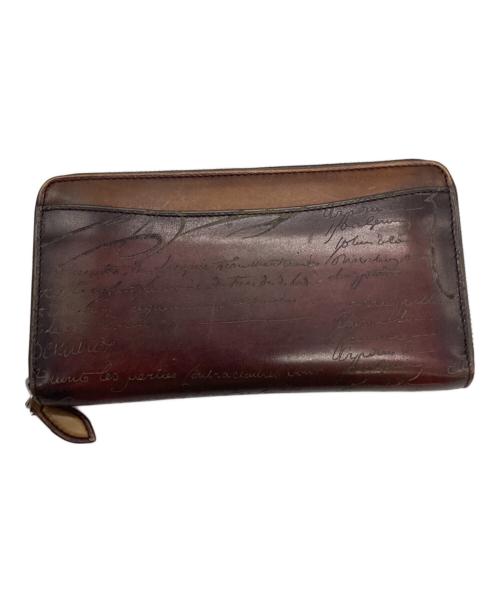 Berluti（ベルルッティ）Berluti (ベルルッティ) イタウバネオスクリットロングウォレット ブラウンの古着・服飾アイテム