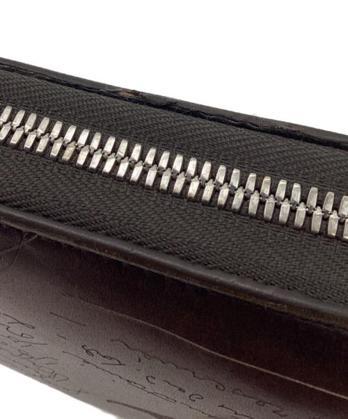 Berluti（ベルルッティ）Berluti (ベルルッティ) イタウバネオスクリットロングウォレット ブラウンの古着・服飾アイテム