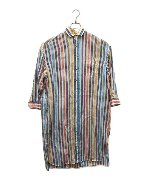 ticca（ティッカ）TICCA (ティッカ) シャツワンピース マルチカラー サイズ:Fの古着・服飾アイテム