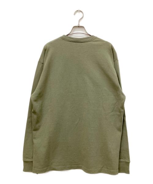 FAT（エフエーティー）FAT (エフエーティー) BLANTee L カーキ サイズ:SKINNYの古着・服飾アイテム
