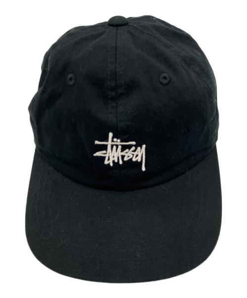 stussy（ステューシー）stussy (ステューシー) キャップ ブラックの古着・服飾アイテム