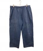 yeezy gapイージーギャップ）の古着「SATIN PANTS」｜ネイビー