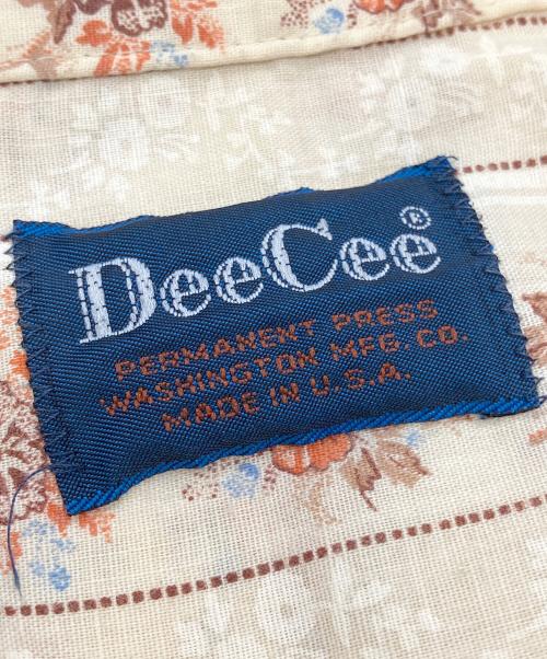 WASHINGTON DEE CEE（ワシントンディーシー）WASHINGTON DEE CEE (ワシントンディーシー) USA製 アロハシャツ ベージュ サイズ:XLの古着・服飾アイテム
