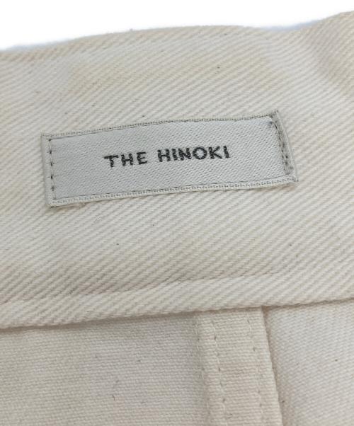 THE HINOKI（ザ ヒノキ）THE HINOKI (ザ ヒノキ) コットンパンツ アイボリー サイズ:3の古着・服飾アイテム