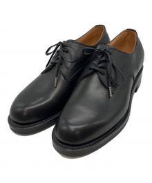 forme（フォルメ）の古着「BLUCHER PLAIN TOE　レザーシューズ」｜ブラック