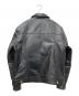 STARKE HAUT (スタークハウツ) 2ndタイプホースレザージャケット ブラック サイズ:2XL：35000円