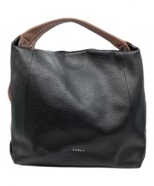 FURLA（フルラ）の古着「エリザベス2wayレザーバッグ」｜ブラック