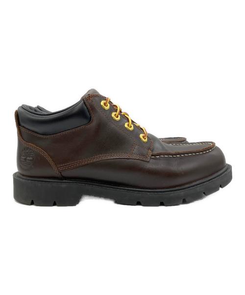 Timberland（ティンバーランド）Timberland (ティンバーランド) BASIC SINGLE MOC TOE OX WP ブラウン サイズ:25.5cmの古着・服飾アイテム