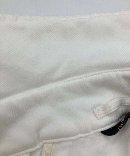 COMME des GARCONS（コムデギャルソン）COMME des GARCONS (コムデギャルソン) 04SS ポリ縮 カットオフショートトレンチジャケット ホワイト サイズ:不明の古着・服飾アイテム