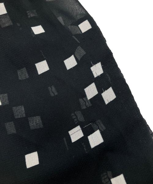 COMME des GARCONS COMME des GARCONS（コムデギャルソン コムデギャルソン）COMME des GARCONS COMME des GARCONS (コムデギャルソン コムデギャルソン) 丸襟シアーシャツワンピース ブラック サイズ:Mの古着・服飾アイテム