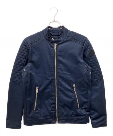 中古・古着通販】DIESEL (ディーゼル) ナイロンライダースジャケット