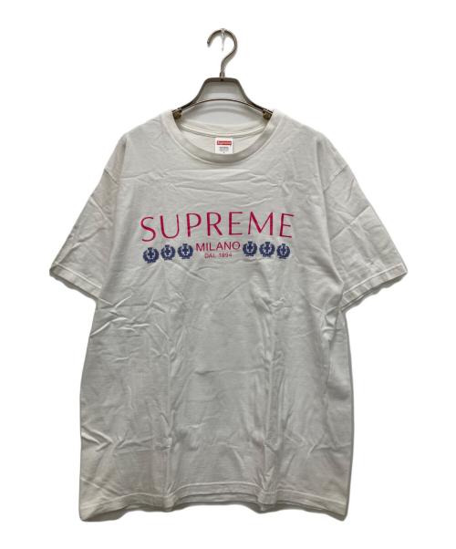SUPREME（シュプリーム）Supreme (シュプリーム) Milano Dal 1994’ Tee ホワイト サイズ:Lの古着・服飾アイテム
