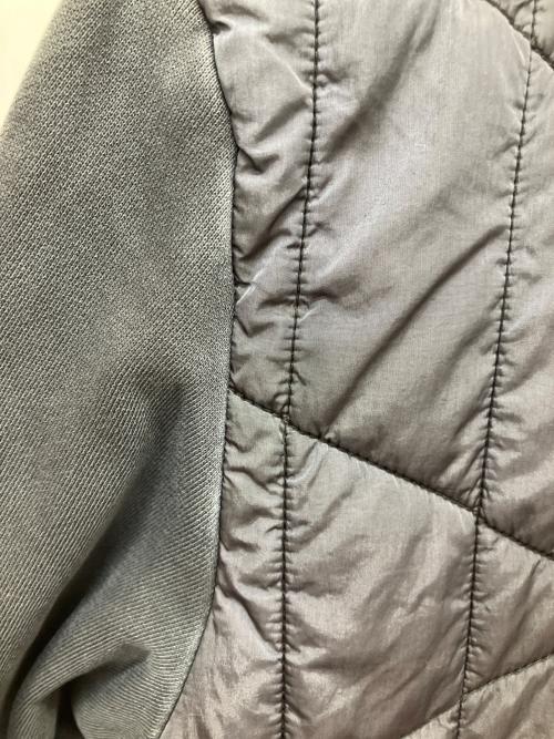 DIESEL（ディーゼル）DIESEL (ディーゼル) J-WESTER 中綿切替ジップパーカー ネイビー サイズ:Lの古着・服飾アイテム