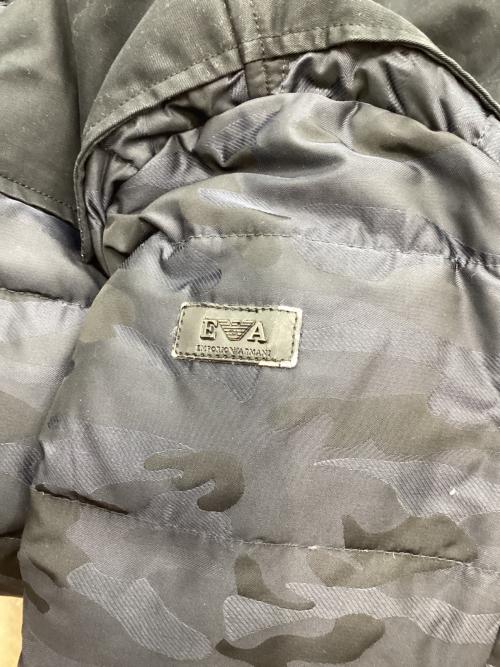 EMPORIO ARMANI JEANS（エンポリオアルマーニジーンズ）EMPORIO ARMANI JEANS (エンポリオアルマーニジーンズ) ダウンジャケット ネイビー サイズ:Lの古着・服飾アイテム