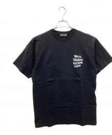GOD SELECTION XXX×anti social social CLUB（ゴッド セレクション トリプルエックス×アンチソーシャルソーシャルクラブ）の古着「Tシャツ」｜ブラック